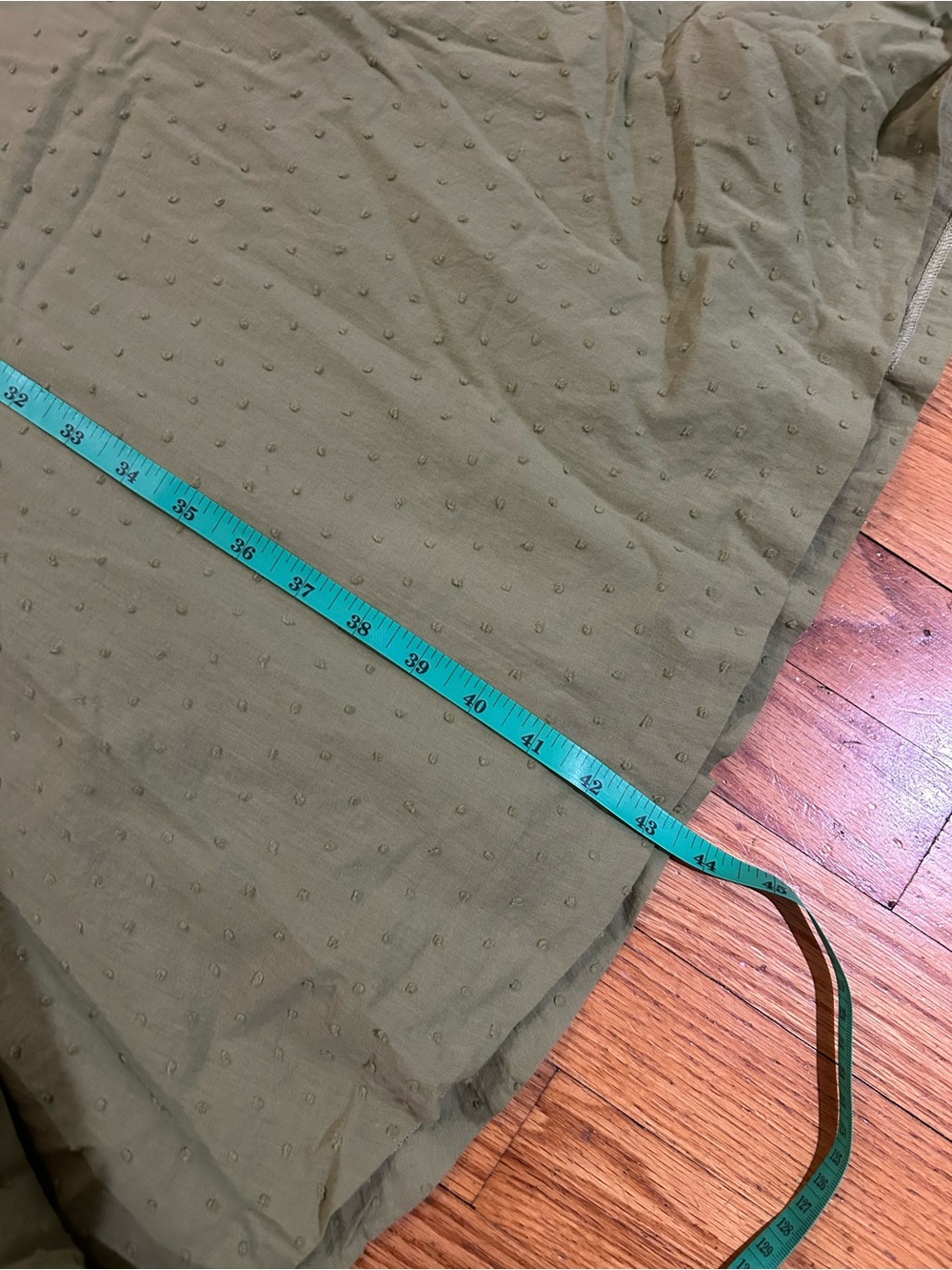 Hearts and Found Green Fit-and-Flare Midi Dress - Picture 7 of 7